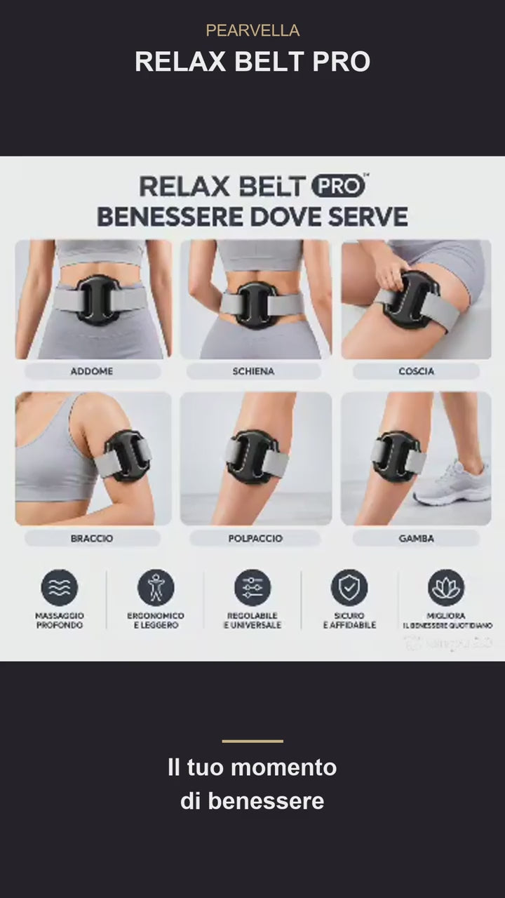 Relax Belt Pro – Fascia massaggiante riscaldante