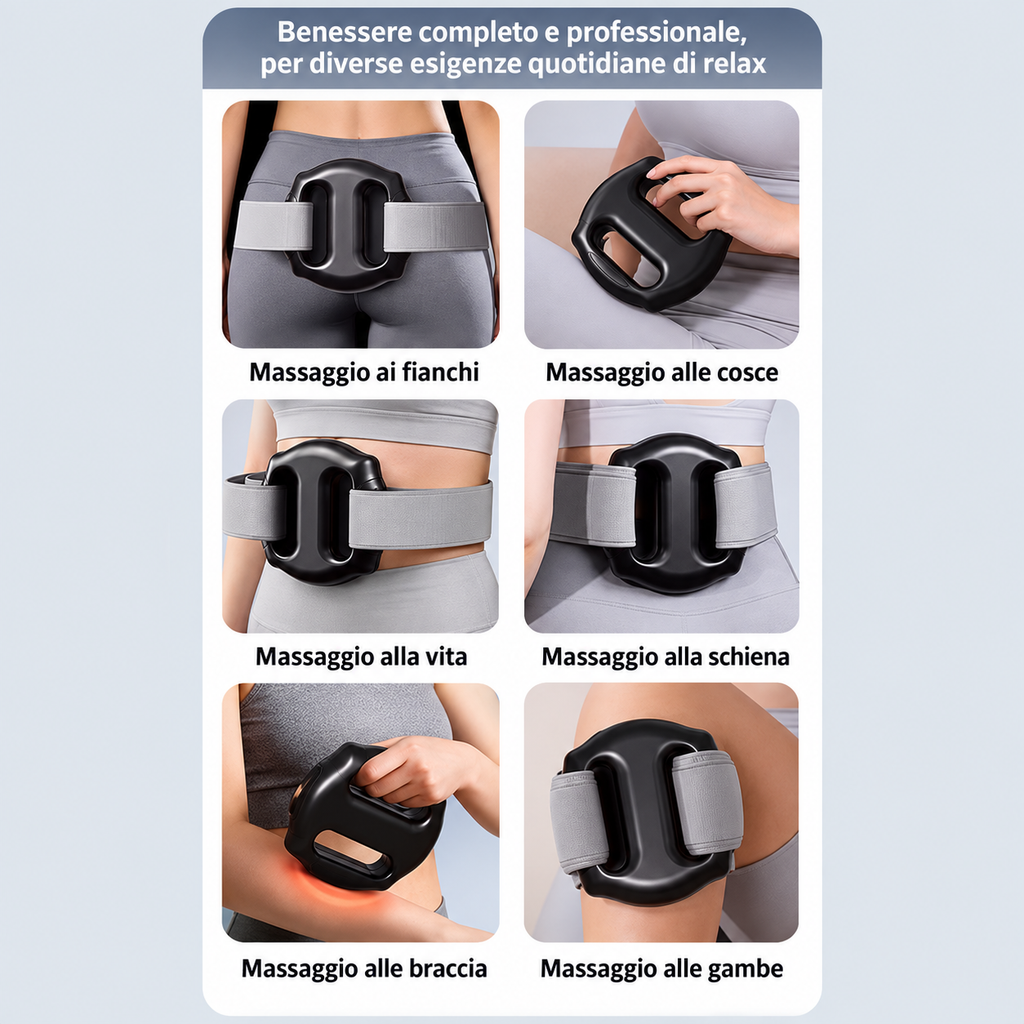 Relax Belt Pro – Fascia massaggiante riscaldante